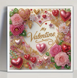 Preview: Diamond Painting Valentinstag